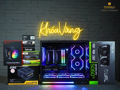 PC Gaming Core i5-14400F | RTX 5060 Ti 16GB | RAM 32GB | SSD 512GB NVMe